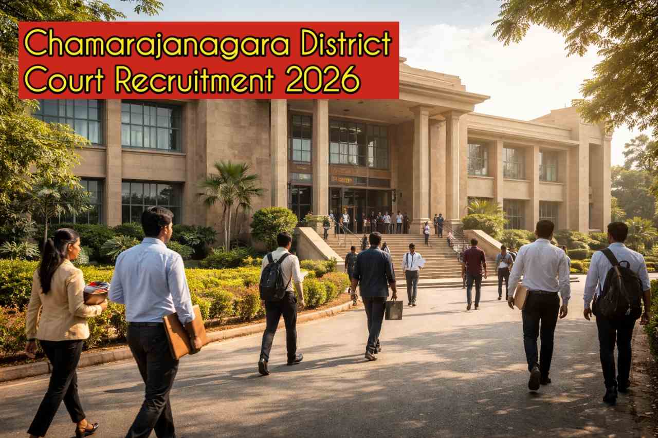 Chamarajanagara District court Recruitment 2026