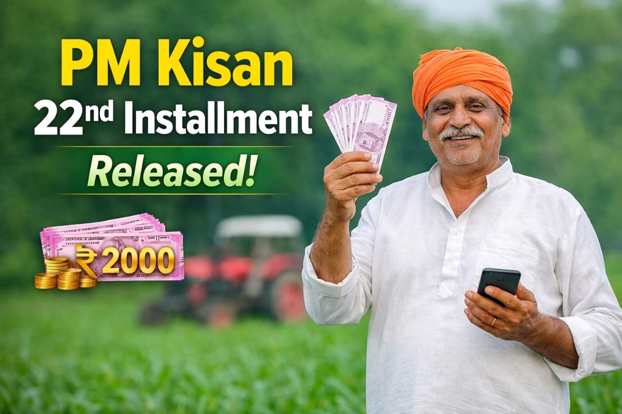 PM kisan 22nd installment release