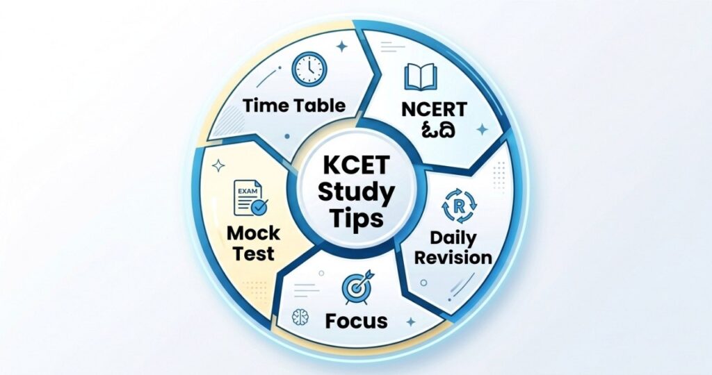 KCET 2026 STUDY TIPS